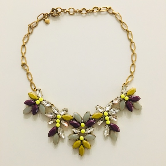 J. Crew Jewelry - J.Crew Mixed Stone Statement Necklace